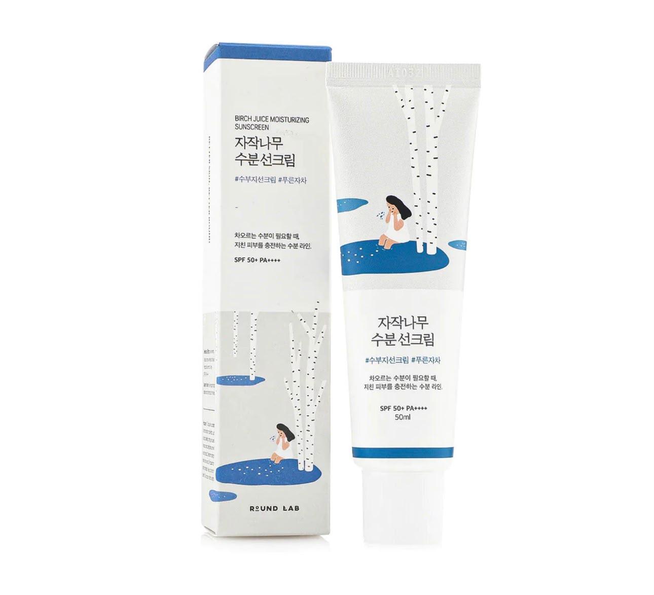 Round Lab Birch Juice Moisturizing Sunscreen SPF50+ PA++++ 50ml
