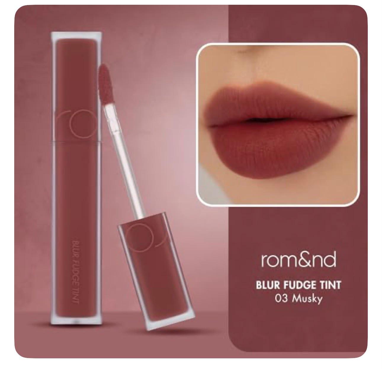 rom&nd Blur Fudge Tint 03 Musky